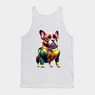 Frenchie in Oceanic Heroic Attire Version 2 Tank Top